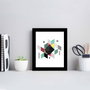Wallity Cuadro Decorativo SCT-034 Multicolor